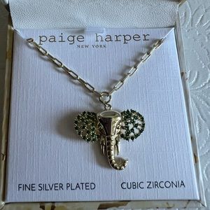 Paige Harper Elephant Necklace